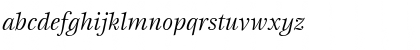 Esprit LT Book Italic Font