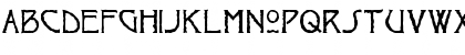 Jagged Regular Font Jagged Regular Font