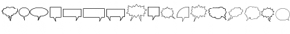 Komika Bubbles Regular Font Komika Bubbles Regular Font