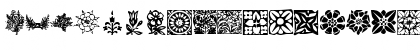 KR Fleurish Floral Regular Font KR Fleurish Floral Regular Font