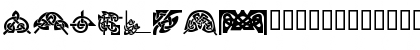 KR Keltic Four Regular Font KR Keltic Four Regular Font