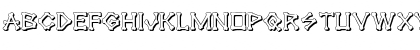 xBONES 3D Regular Font xBONES 3D Regular Font