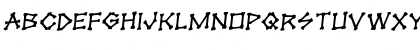 xBONES Rotalic Italic Font