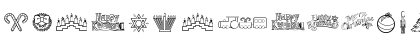 LD Symbol Holiday Regular Font LD Symbol Holiday Regular Font