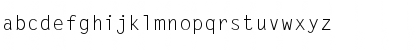 LetterGothic-Thin Regular Font