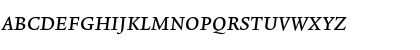 Lexicon No1 Italic A Exp Font