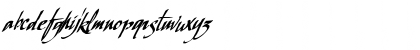 LHF Scriptana COND slant Regular Font LHF Scriptana COND slant Regular Font