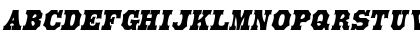 LibertySpike Oblique Font LibertySpike Oblique Font