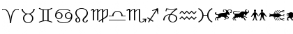 Linotype Astrology Pi Regular Font