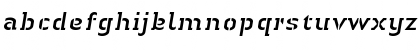 LTAuthenticStencil Italic Font