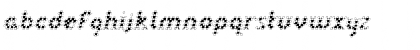 LTDot Oblique Font