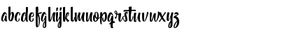 Bohemian Melody Regular Font Bohemian Melody Regular Font