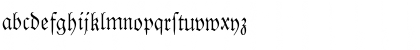 LTLutherscheFrakturDfr Normal Font