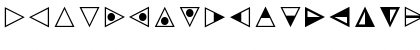 LTTapestry Triangle Regular Font