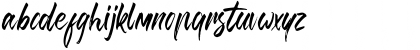 Brusthy Regular Font Brusthy Regular Font