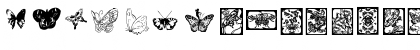 LSButterflies Regular Font LSButterflies Regular Font