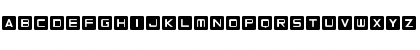 Curved Square Regular Font