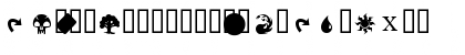 MagicSymbols Regular Font MagicSymbols Regular Font