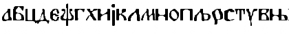 MakCirStSl Regular Font MakCirStSl Regular Font