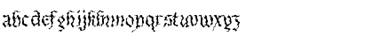 BeneCryptineDistorted Regular Font