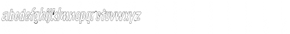 MarkerHollowCondensed Italic Font MarkerHollowCondensed Italic Font