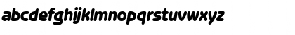 BenjaminSansHeavy RegularItalic Font