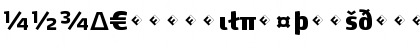 MaxDemiSerif-BlackExpert Regular Font