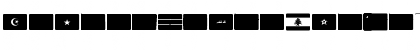 font arabic flags Regular Font font arabic flags Regular Font