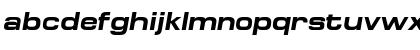 MicroExtendFLF-BoldItalic Regular Font