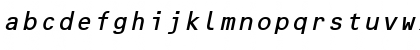 MicroscanB Oblique Font MicroscanB Oblique Font