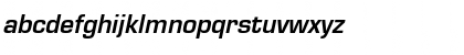 MicroSquare Bold Italic Font