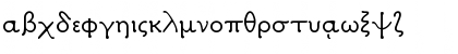 Milan Greek Normal Font Milan Greek Normal Font