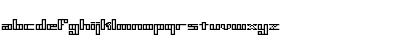 Mini Kaliber O TT (BRK) Regular Font Mini Kaliber O TT (BRK) Regular Font