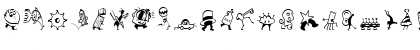 Mini Pics Mardi Gras Hip Regular Font Mini Pics Mardi Gras Hip Regular Font