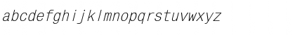 MonoCondensed Italic Font MonoCondensed Italic Font