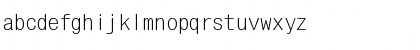 MonoCondensed Regular Font MonoCondensed Regular Font