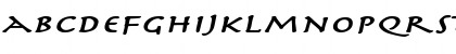 MythologyExtended BoldItalic Font MythologyExtended BoldItalic Font