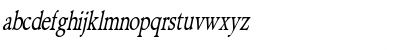 NewHampshireCondensed Italic Font