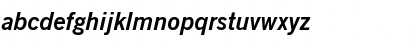 NewsGoth Bold Italic Font