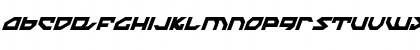 Nightrunner Condensed Italic Condensed Italic Font