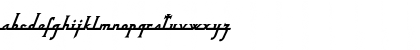 NixonScript Bold Italic Font