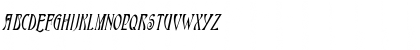 NouveauCondensed Italic Font