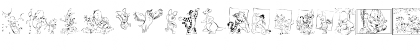 001 Disney's Pooh2 Regular Font 001 Disney's Pooh2 Regular Font