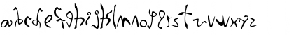001 Stretched-Strung Regular Font 001 Stretched-Strung Regular Font