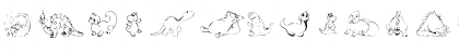 101! Cute DinoZ Regular Font 101! Cute DinoZ Regular Font