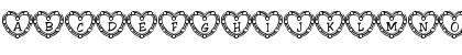101! Heart Deco Regular Font 101! Heart Deco Regular Font