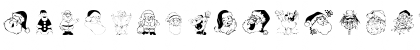 101! Jolly Chubby Guy in Red Regular Font