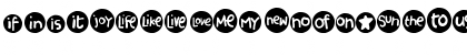 2Peas Blocks Circles Regular Font 2Peas Blocks Circles Regular Font