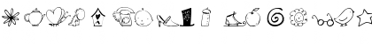 2Peas DW Dingbats Regular Font 2Peas DW Dingbats Regular Font