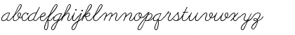 AbcCursive Regular Font
